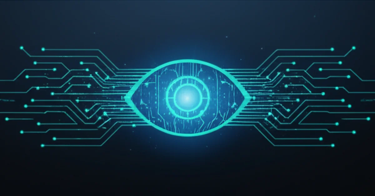 A retail shelf monitored by an AI system that uses computer vision to detect out-of-stock and misplaced products in real-time.