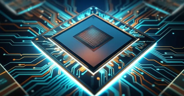 Diagram of Enfabrica's ACFS connecting GPUs to a shared CXL memory pool over an 800GbE fabric to solve the AI memory wall.