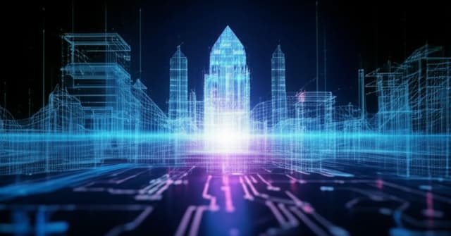 A dynamic, 3D video frame generated by Tencent's Hunyuan World Model, showing a photorealistic scene with complex camera motion.