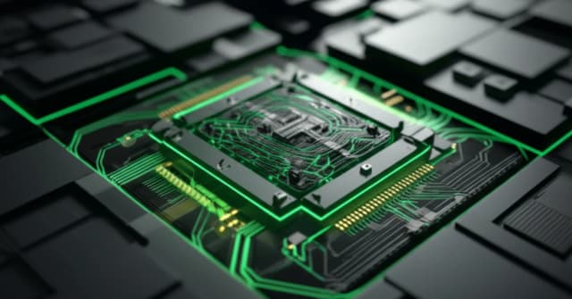 Conceptual architecture of the UK's Isambard-AI, showing interconnected NVIDIA GH200 Grace Hopper Superchips.