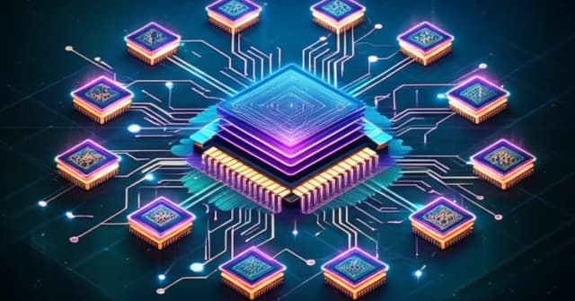 Conceptual art of the Kimi-K2 Mixture-of-Experts (MoE) AI architecture, symbolizing China's rise in open-source AI models.