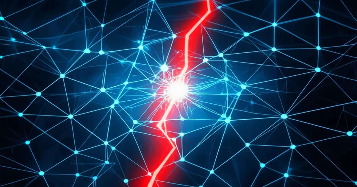 A legal gavel striking an AI chatbot icon, symbolizing the shift to product liability law for AI developers after Senate hearings.