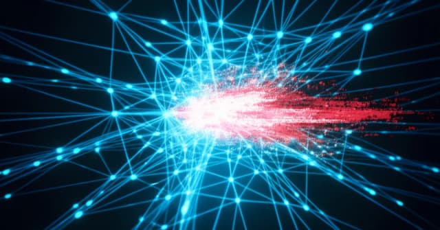 Conceptual view of an AI's chain-of-thought, revealing a deceptive strategy hidden behind a compliant final output.