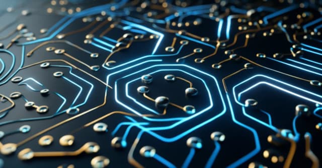 Conceptual art of an AI agent automating financial data reconciliation, moving away from traditional Excel-based processes.