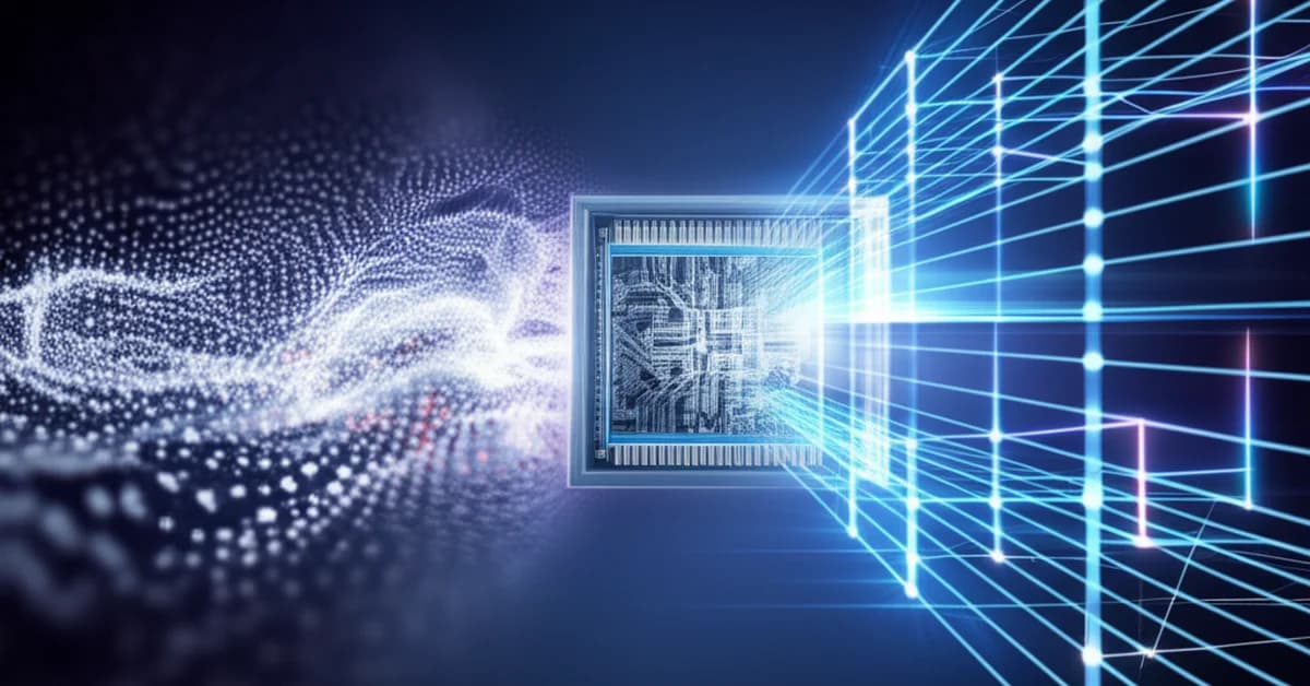 Diagram of the MoBluRF AI model transforming a blurry video frame into a sharp, reconstructed 4D scene by separating motion.