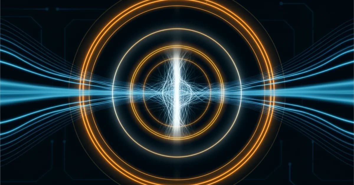 Conceptual art of AI analyzing a speaker's mouth to sync lip movements with a translated audio waveform for YouTube dubbing.