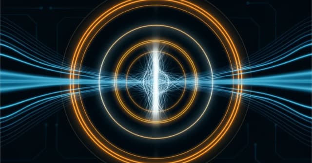 Conceptual art of AI analyzing a speaker's mouth to sync lip movements with a translated audio waveform for YouTube dubbing.