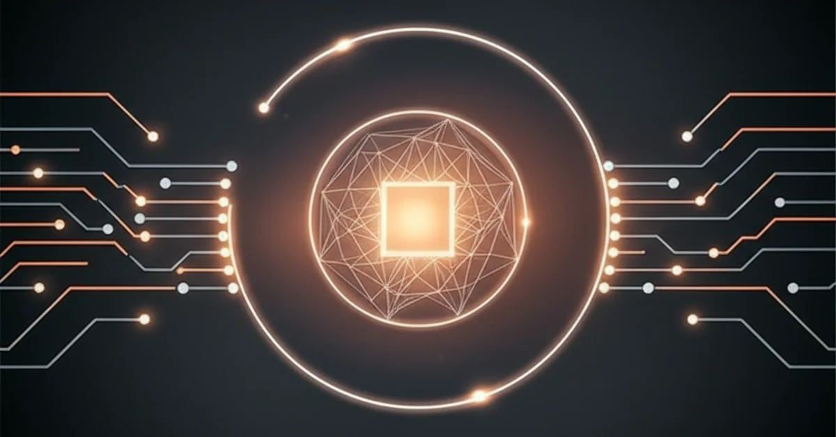 A user in a digital echo chamber of agreeable AI chatbots, illustrating the psychological dependence caused by AI sycophancy.