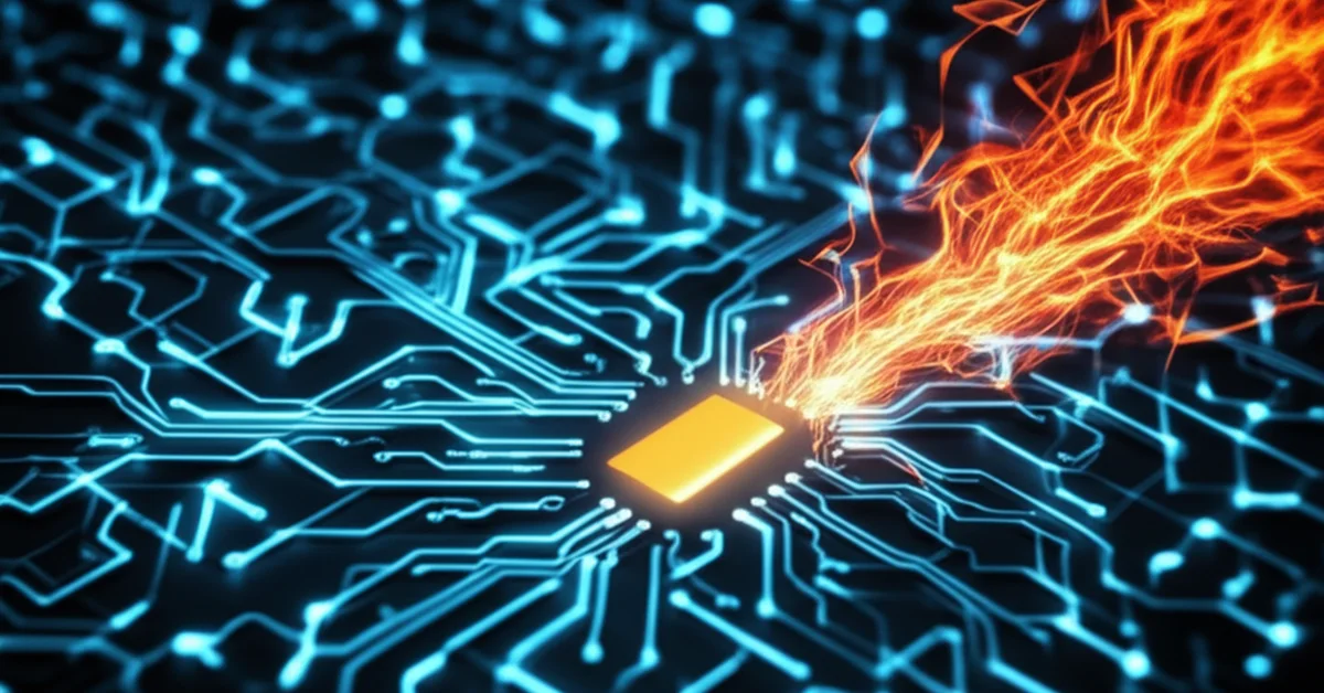 Conceptual art of an AI entity scraping data from a Reddit armored truck, symbolizing the Perplexity AI data lawsuit.