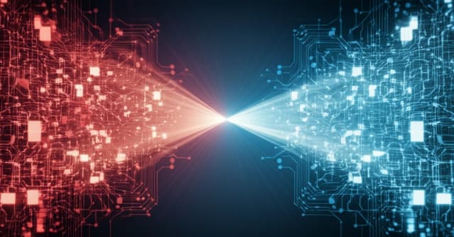 A house contrasted with its distorted, 'cartoonified' AI version, symbolizing the deceptive AI slop in real estate listings.