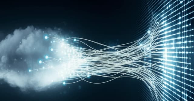 Conceptual art of Google Stitch's Agent Skills automating the design-to-code pipeline from UI canvas to React components.