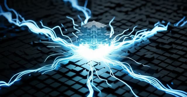 A plunging red stock market graph, symbolizing the software sell-off triggered by the launch of Anthropic's autonomous AI agent.