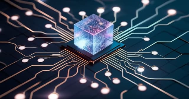 Diagram of AI agents collaborating on a complex codebase, illustrating Anthropic's new 'Agent Teams' feature in Claude Opus 4.6.