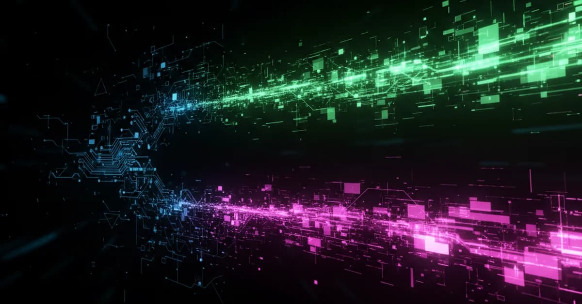 Bar chart of vector database PyPI downloads showing Milvus at -25.2% vs Qdrant at +49.2% and Chroma at +33.0% growth.
