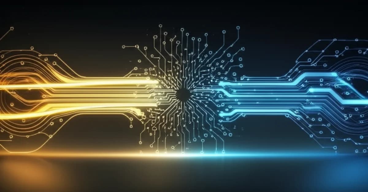 Data visualization of the AI productivity paradox, showing senior developer output rising while junior developer output stagnates.